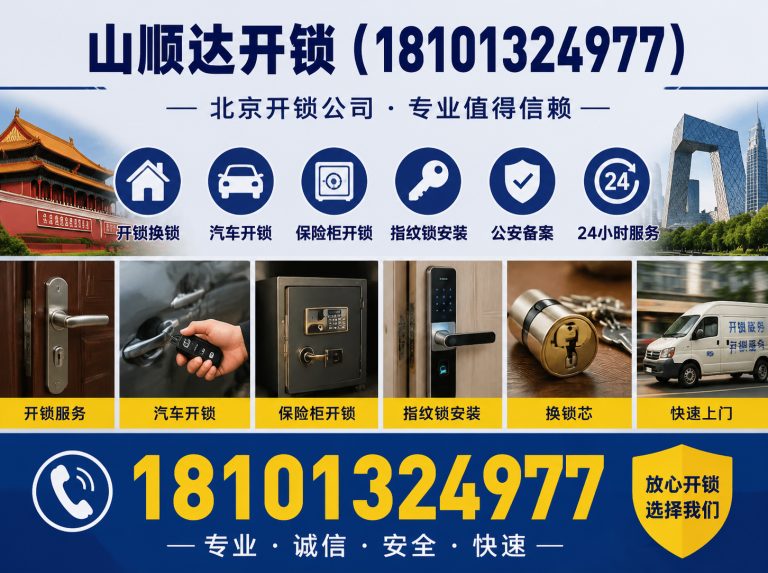 丰台区山顺达开锁展示图